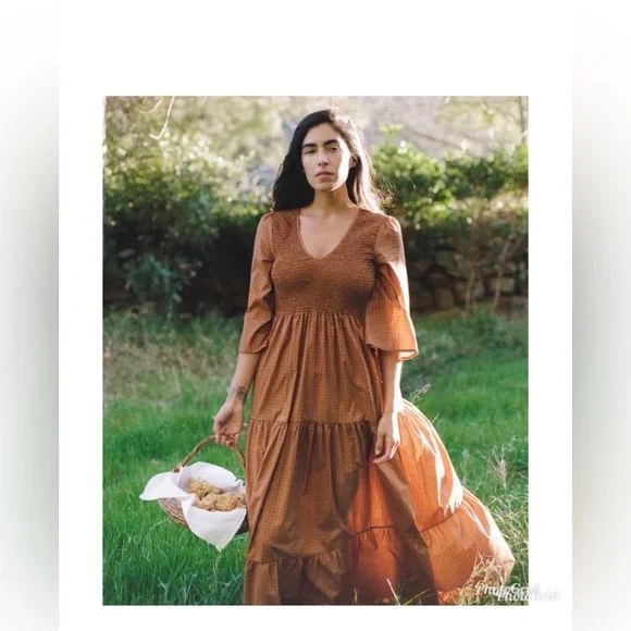 Christy Dawn Basil Dress S - Picture 1 of 7